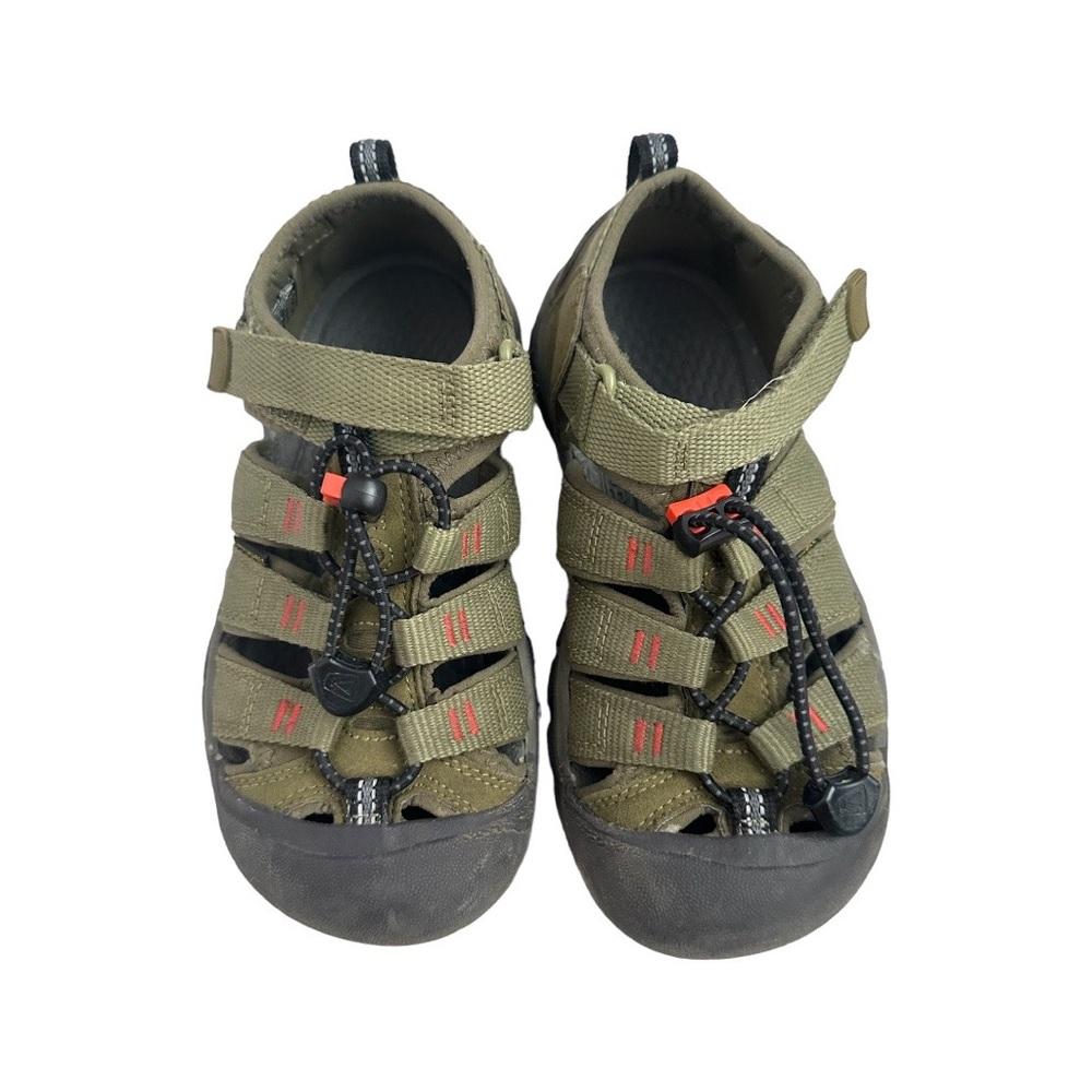 Keen Newport H2 Sport Sandals | Olive Drab/Red Carpet